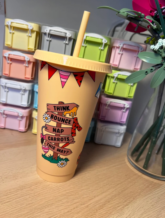 100 Acre Wood Themed 24oz Cold Cup